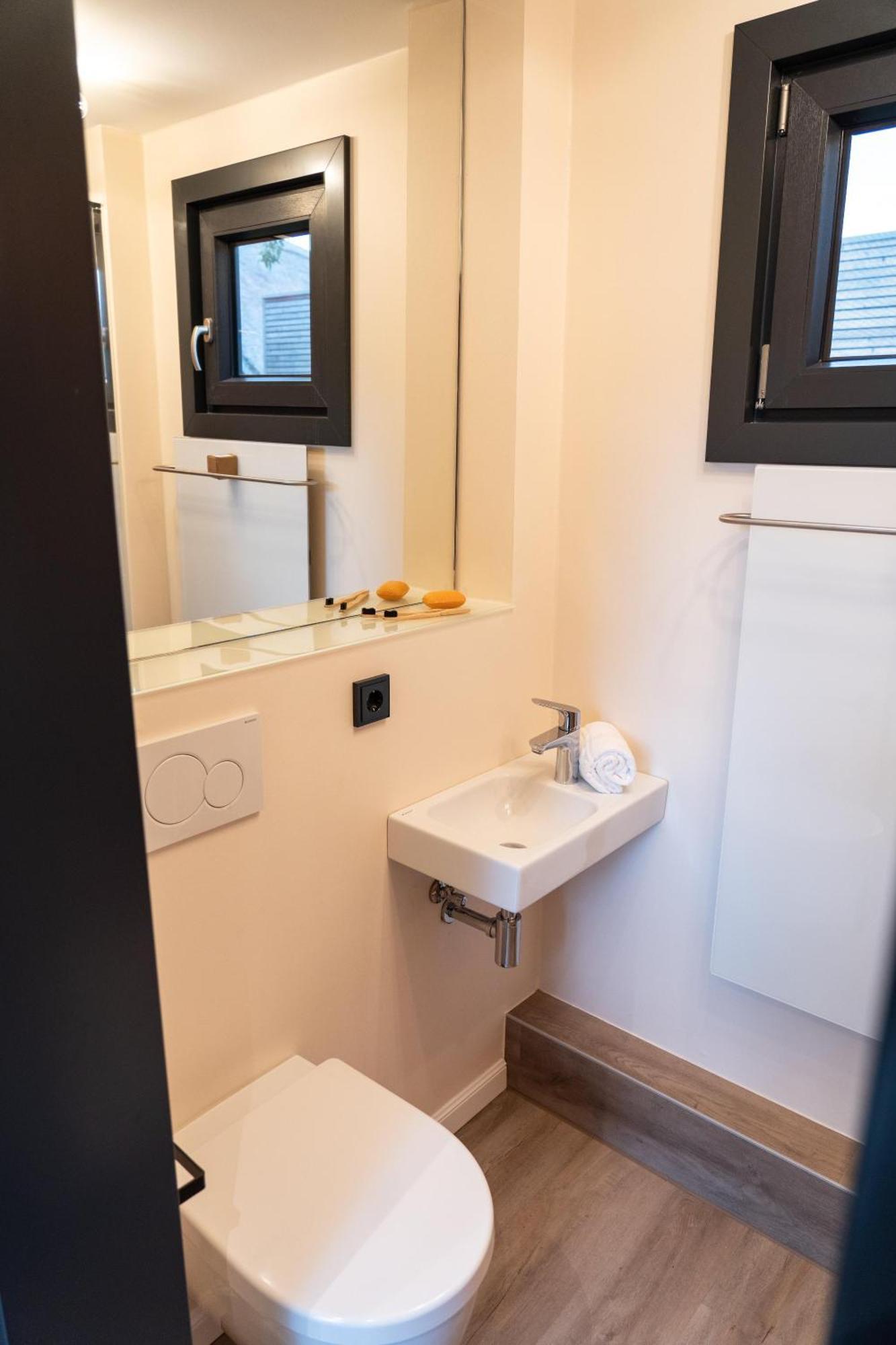 Вилла Hofgut Bockelkathen Tiny Haus 9 Luedersburg Экстерьер фото