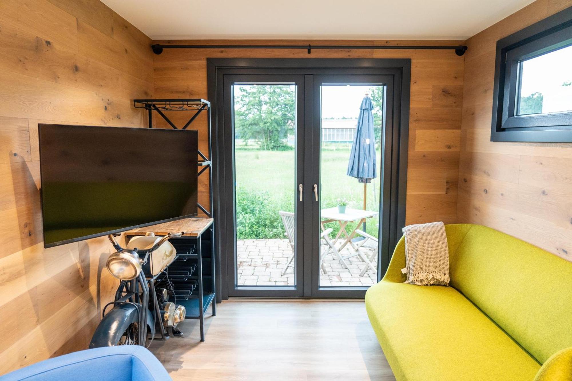 Вилла Hofgut Bockelkathen Tiny Haus 9 Luedersburg Экстерьер фото
