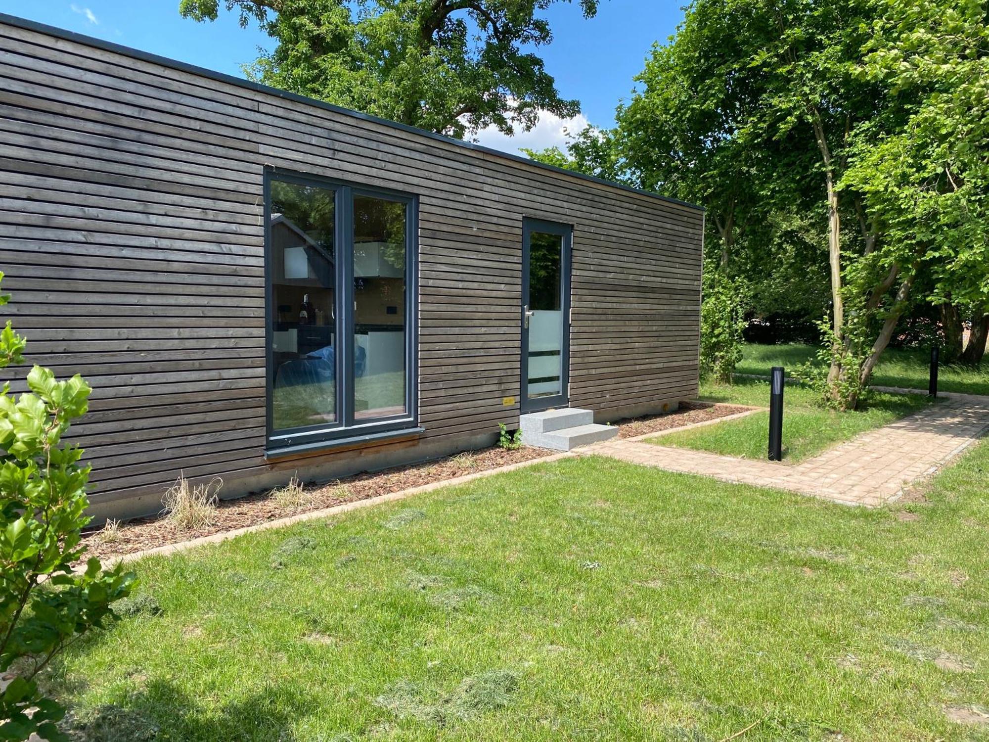 Вилла Hofgut Bockelkathen Tiny Haus 9 Luedersburg Экстерьер фото
